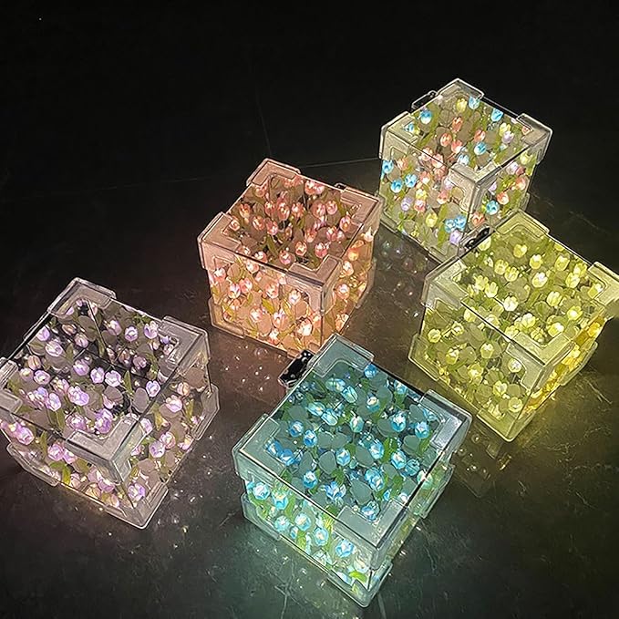 🌷 LAMPARA TULIPANES INFINITOS + ENVÍO GRATIS 🎁