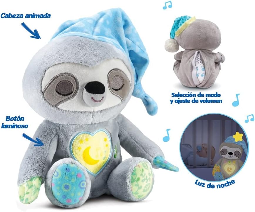 PELUCHE BEBE PEREZOSO DORMILON