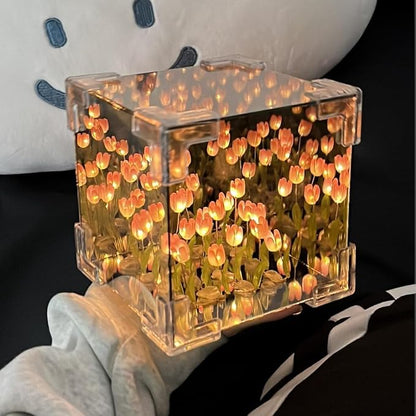 🌷 LAMPARA TULIPANES INFINITOS + ENVÍO GRATIS 🎁