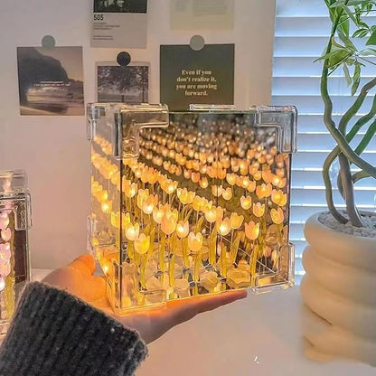 🌷 LAMPARA TULIPANES INFINITOS + ENVÍO GRATIS 🎁