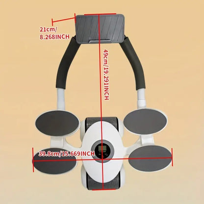 RODILLO ABDOMINAL PREMIUM 4 SOPORTES